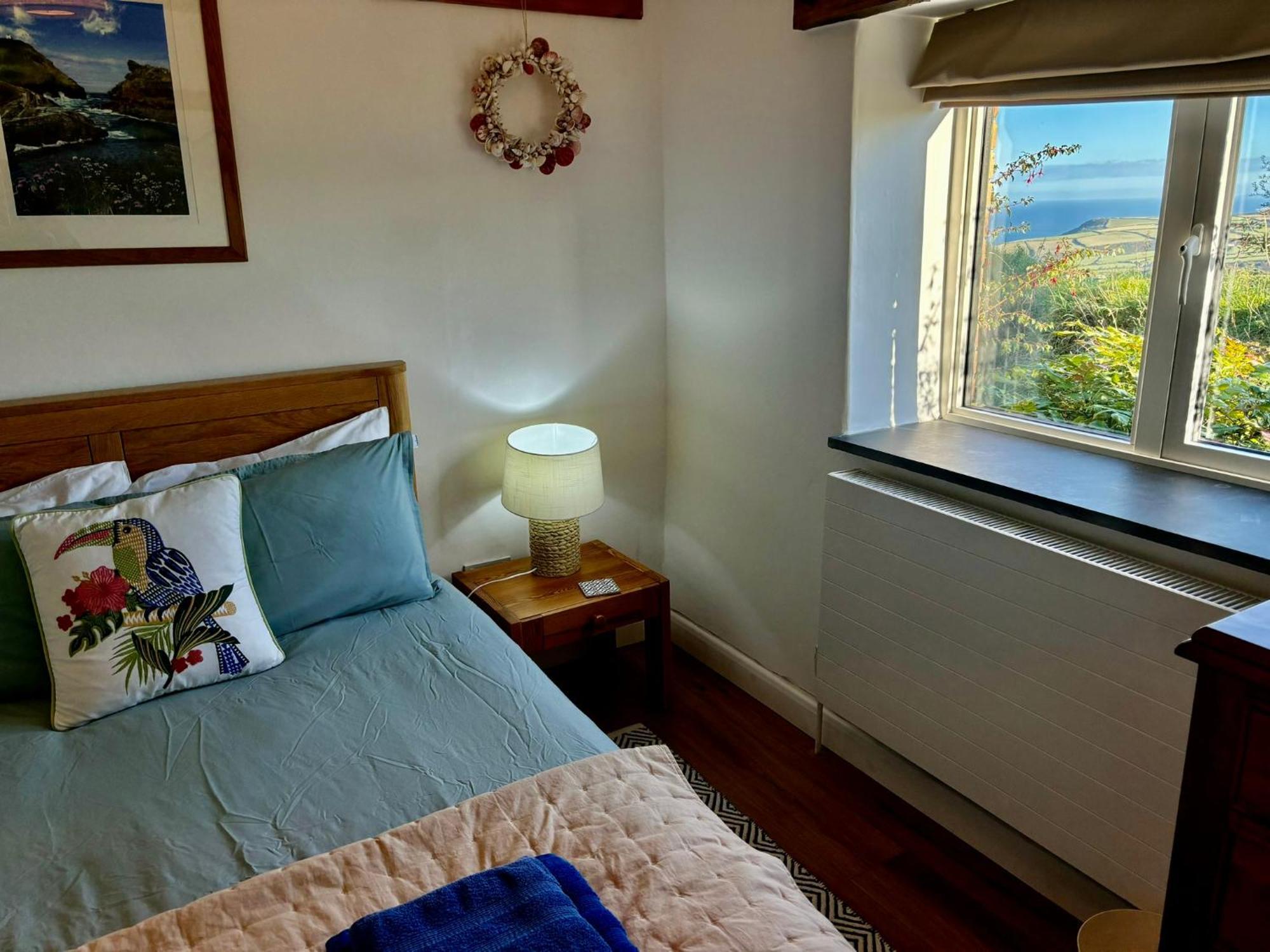 Polrunny Farm Seaberry Cottage With A Sea View And Log Burner Boscastle Exterior photo