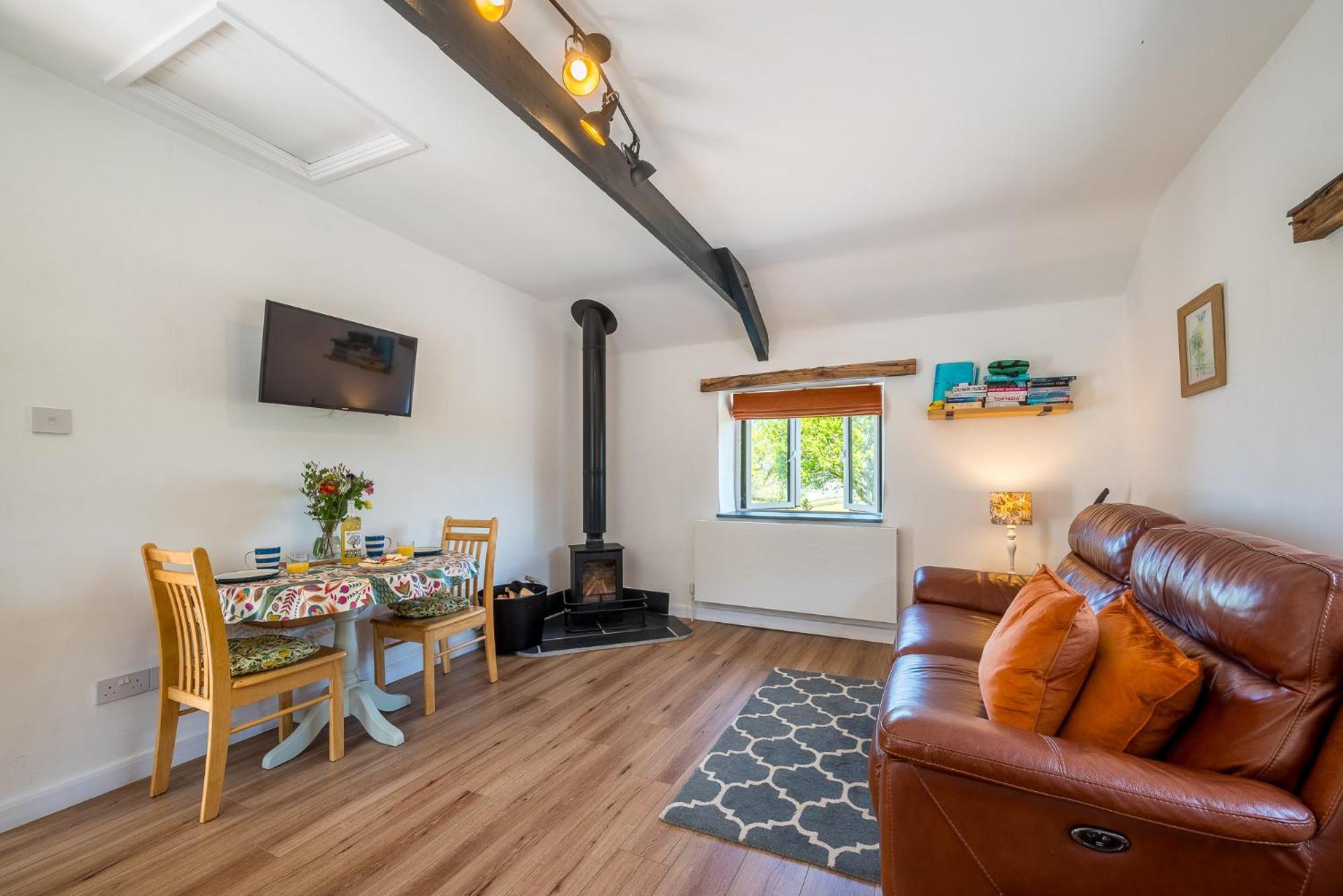 Polrunny Farm Seaberry Cottage With A Sea View And Log Burner Boscastle Exterior photo